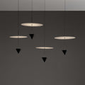 1 Light Pendant Nordic Minimalist Linear Pendant Light