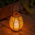 1 Pack Portable Waterproof Candle Light Outdoor Solar Lanterns
