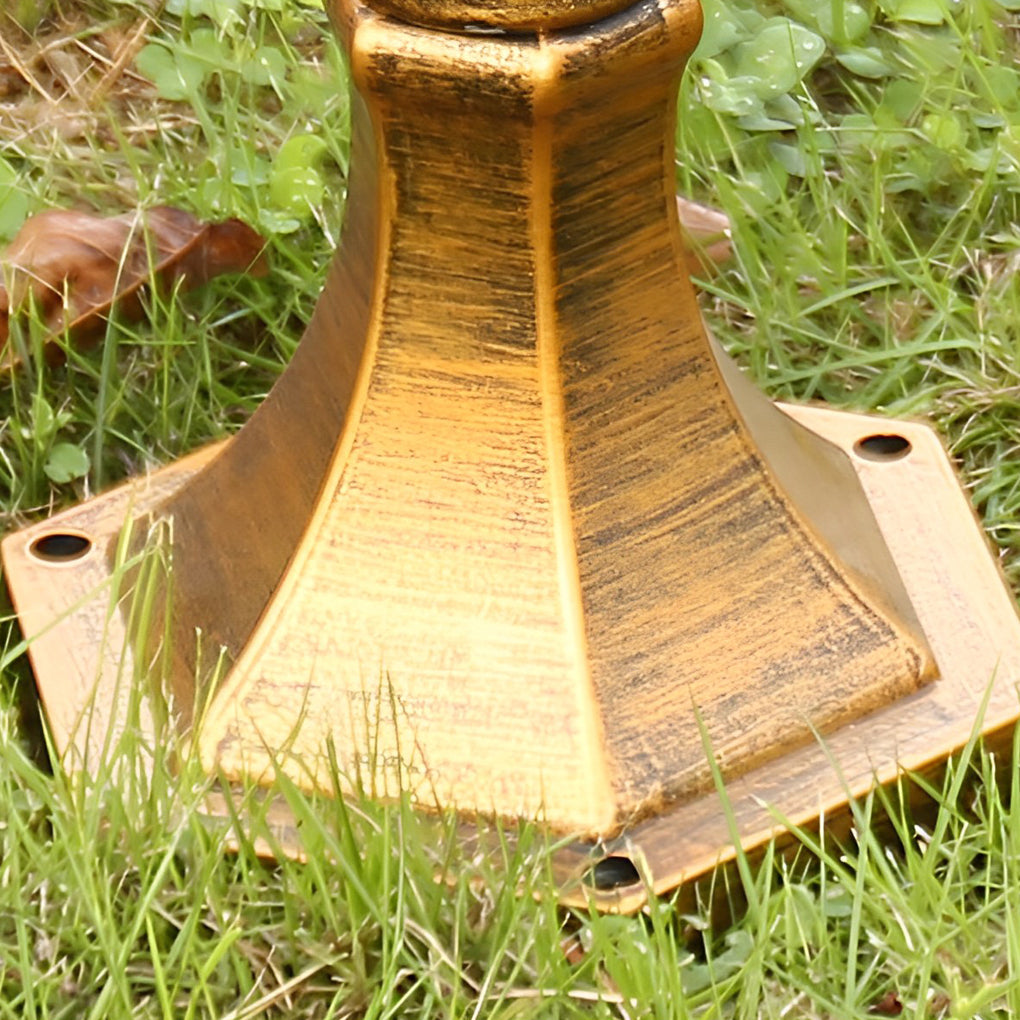 Elegant Slim Post LED Outdoor Post Lights Black/Bronze Pathway Lamps