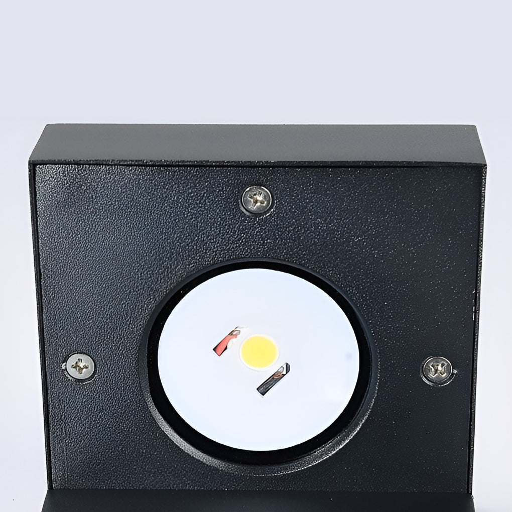 Contemporary Rectangular COB Pathway Lights Waterproof Outdoor Garden Illumination