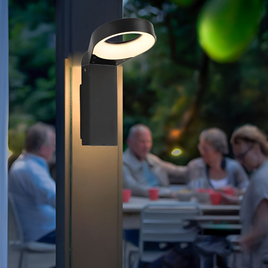 18W LED Ring Outdoor Landscape Lighting – Versatile Wall & Path Lamp