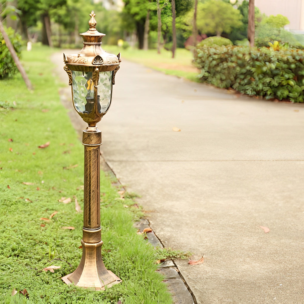 European-Style Waterproof Outdoor Lawn Lamp Elegant Pathway Lighting