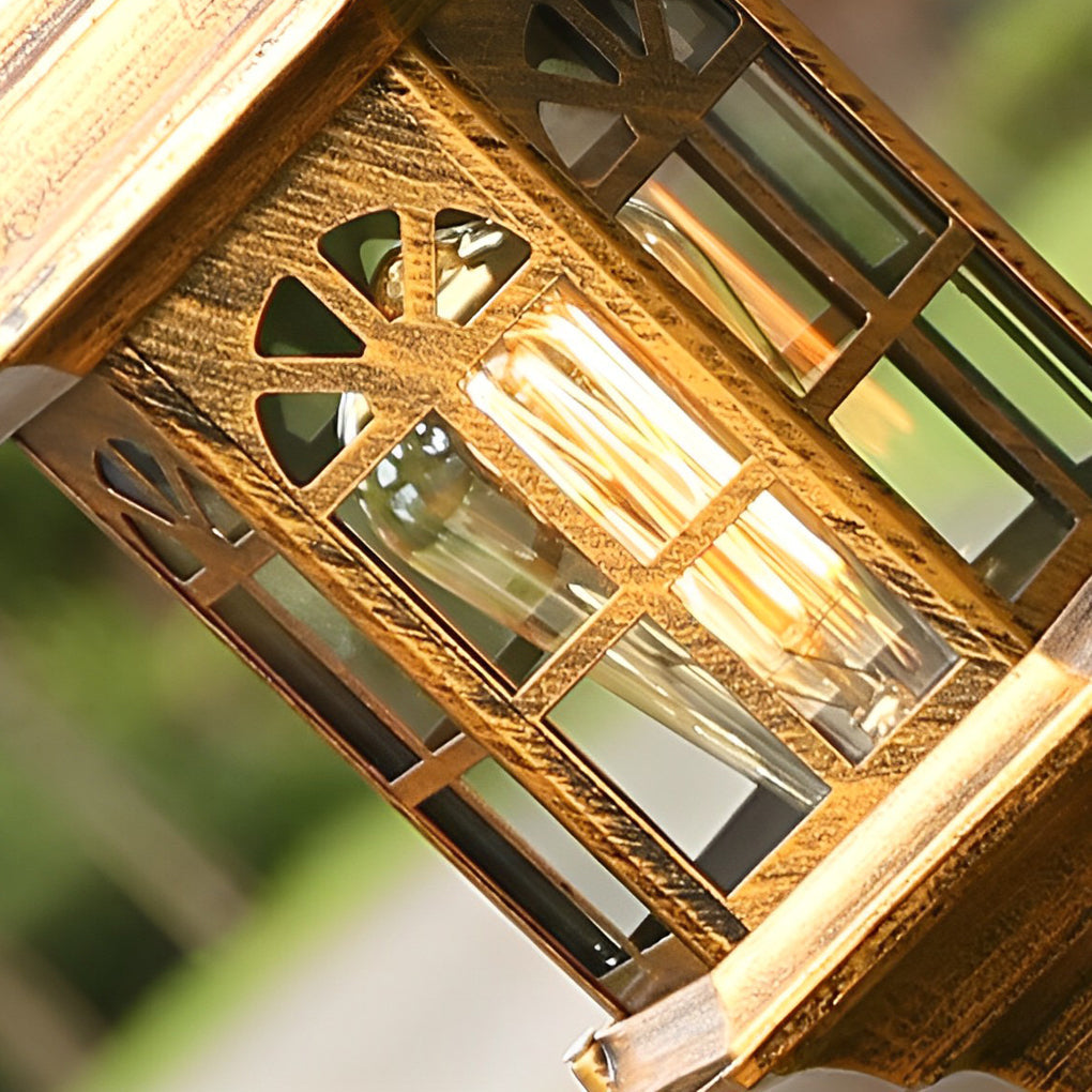 Elegant Slim Post LED Outdoor Post Lights Black/Bronze Pathway Lamps