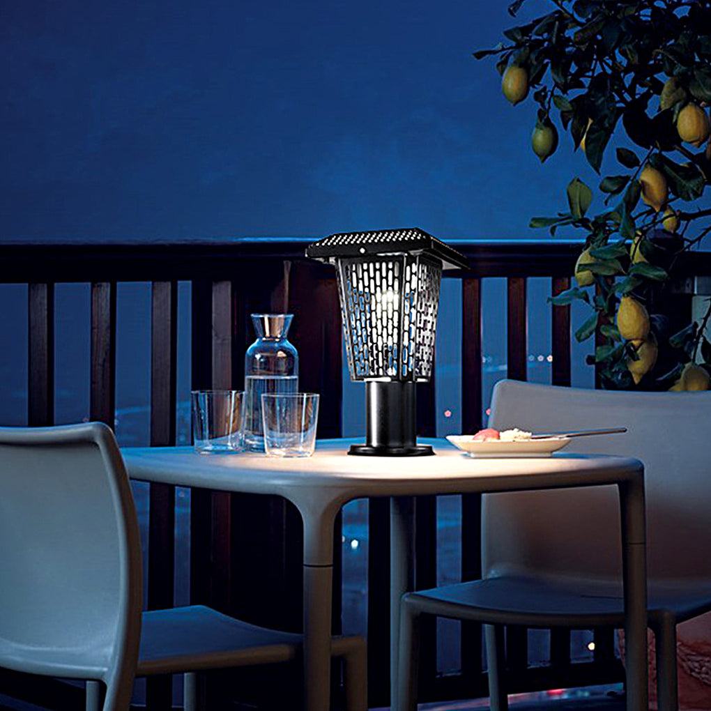 360° Multifunctional Solar Mosquito Killer Lamp with Waterproof, Dual Lighting Modes