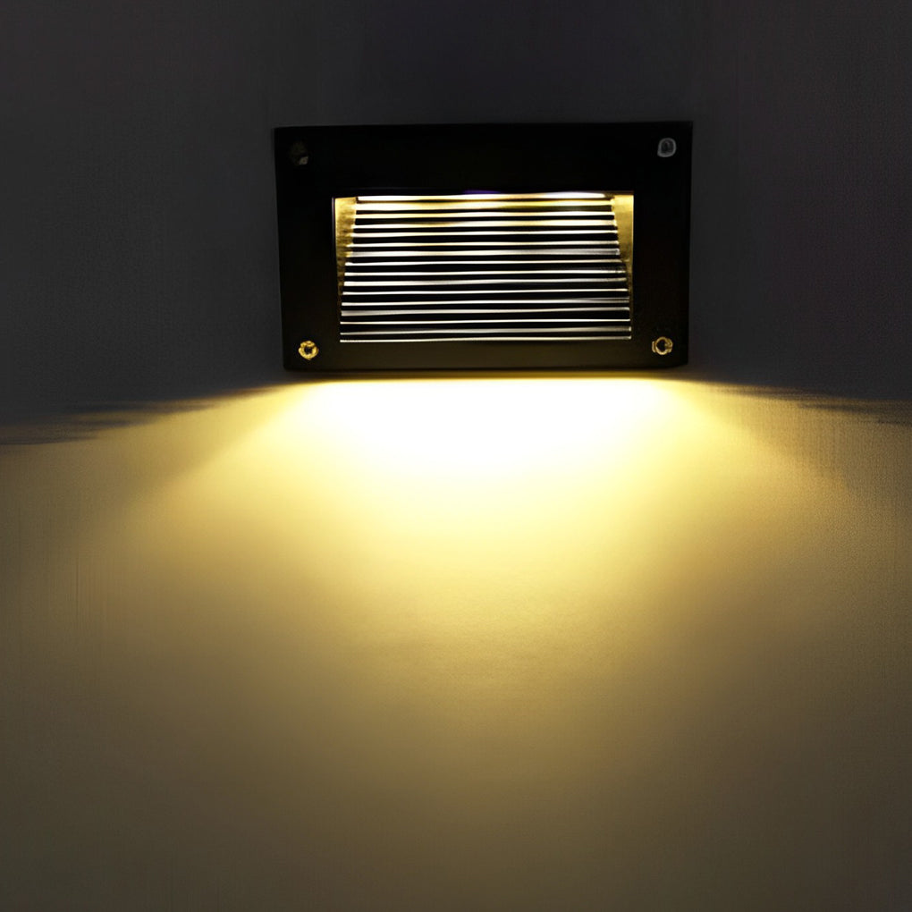 [Open-Box]Visual Comfort Wall Recessed LED 3W Aluminum Modern Architectural Step Lights