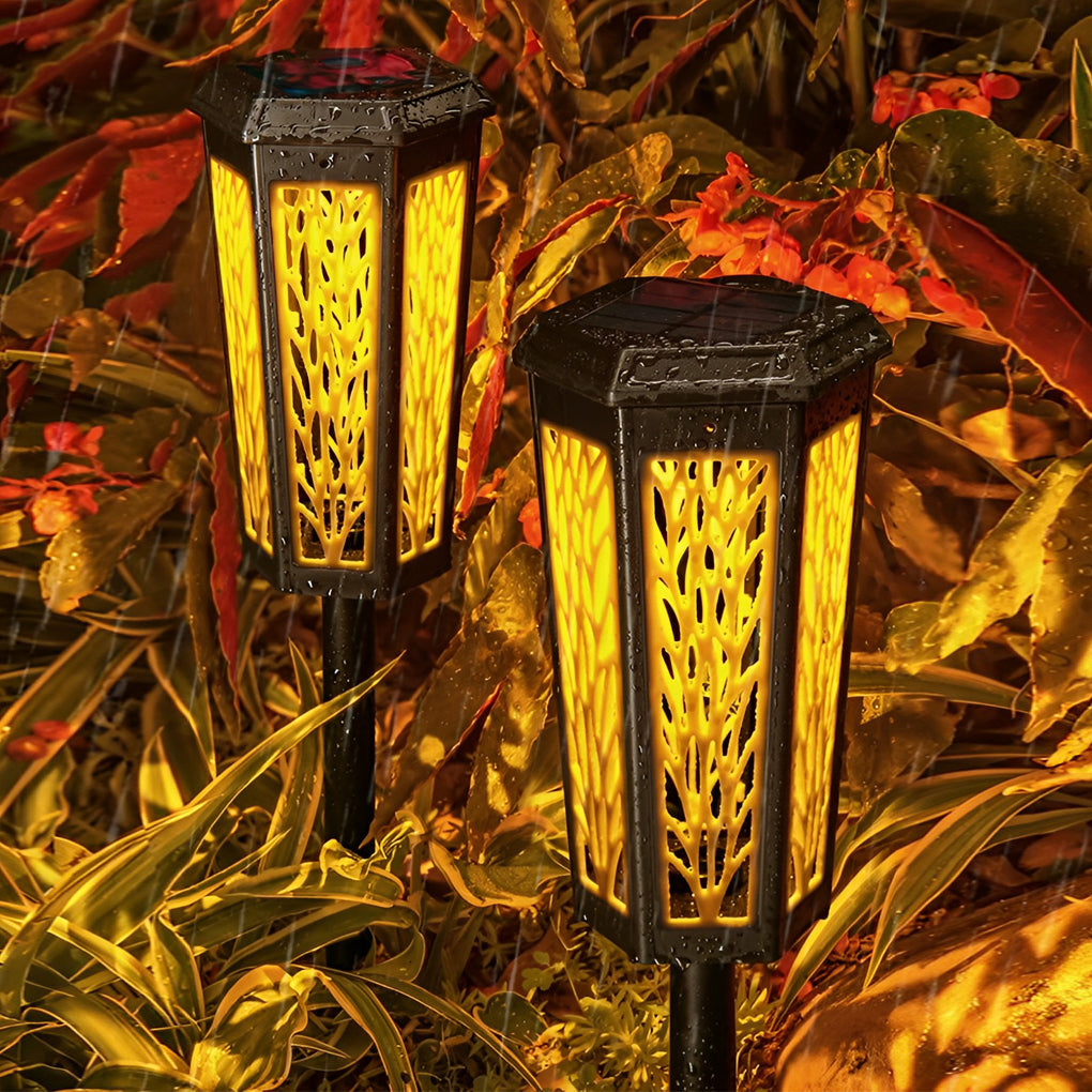 Intelligent LED Solar Stake Light - Color Changing, Waterproof Outdoor Ambience Enhancer