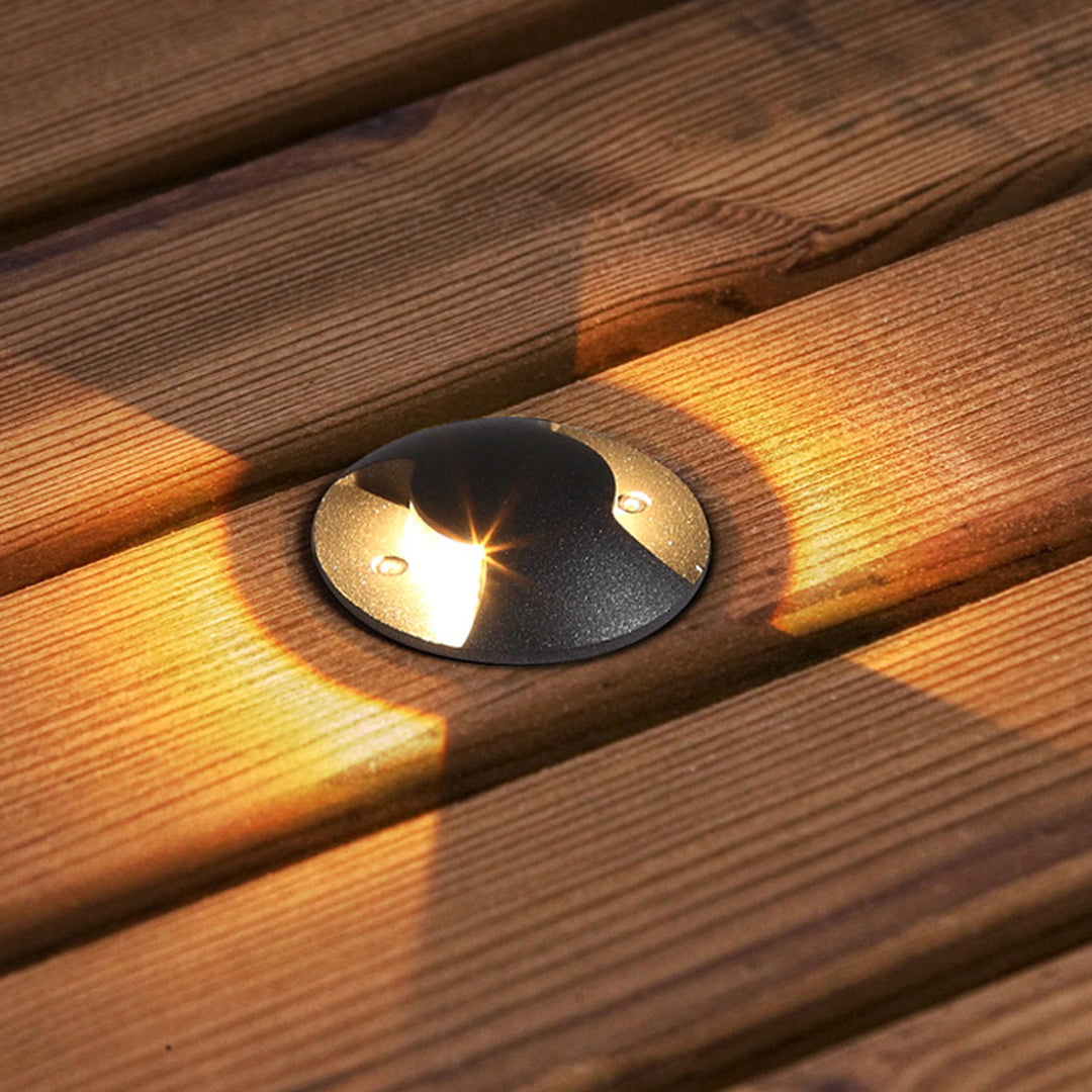 Outdoor Well Lights Side-Lit Minimalist Style