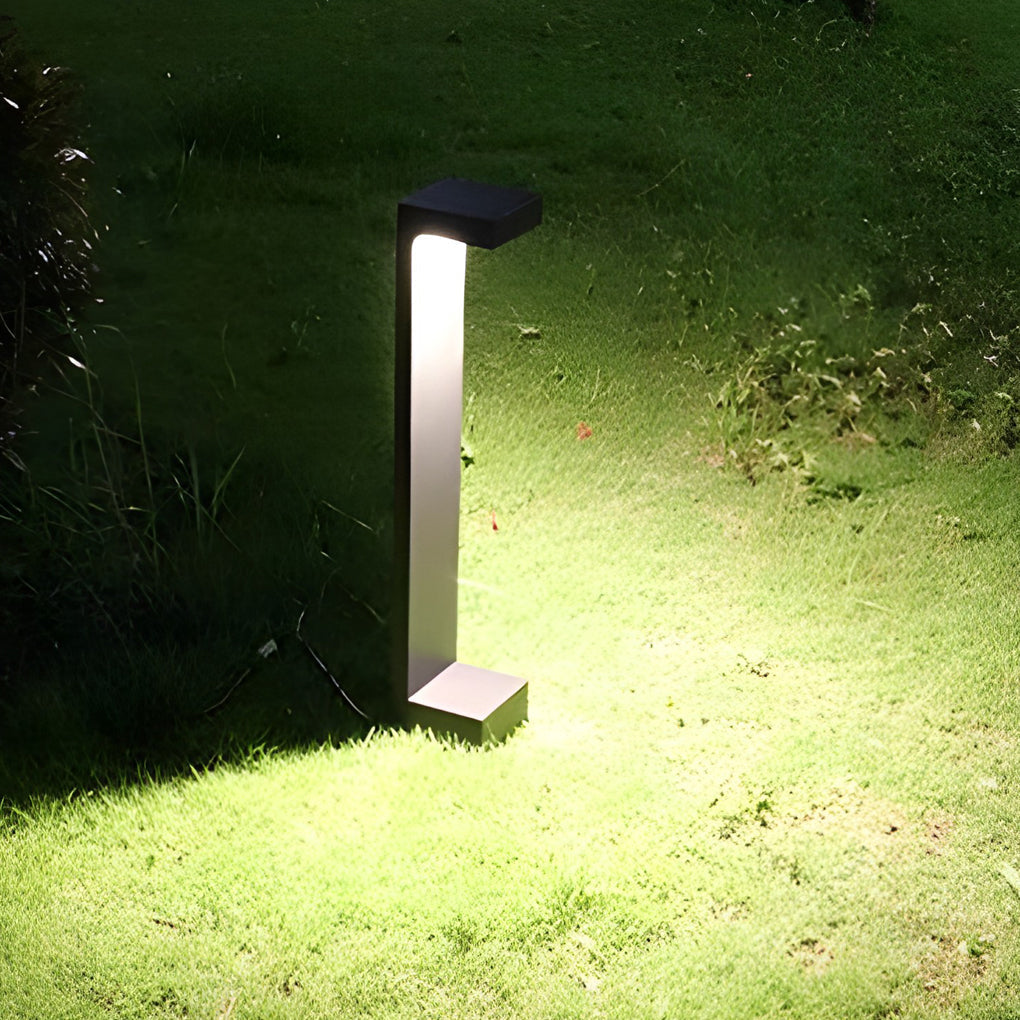 Contemporary Rectangular COB Pathway Lights Waterproof Outdoor Garden Illumination