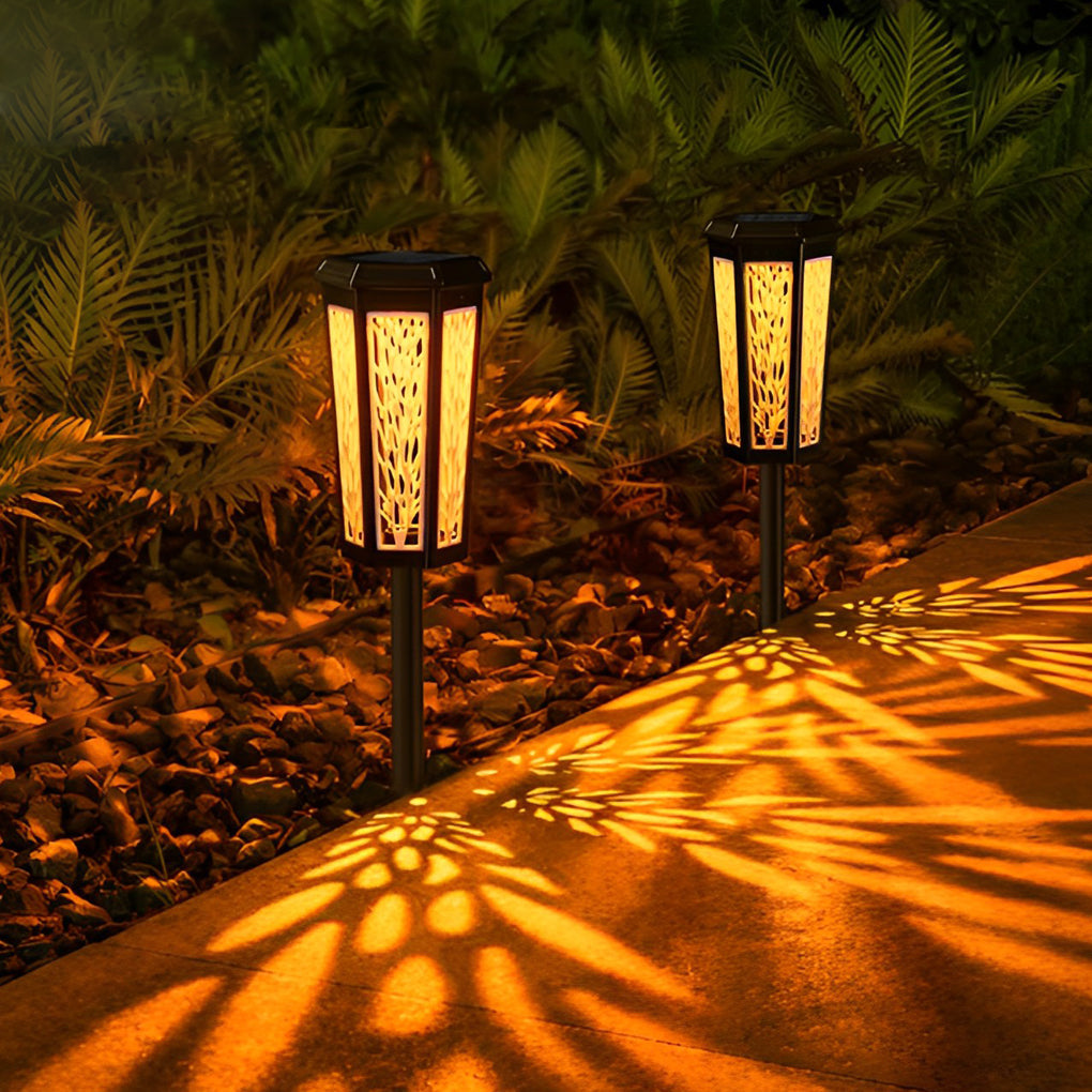 Intelligent LED Solar Stake Light - Color Changing, Waterproof Outdoor Ambience Enhancer