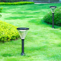 Adjustable Modern Black Solar LED Lawn Lamp with Intelligent Light Control