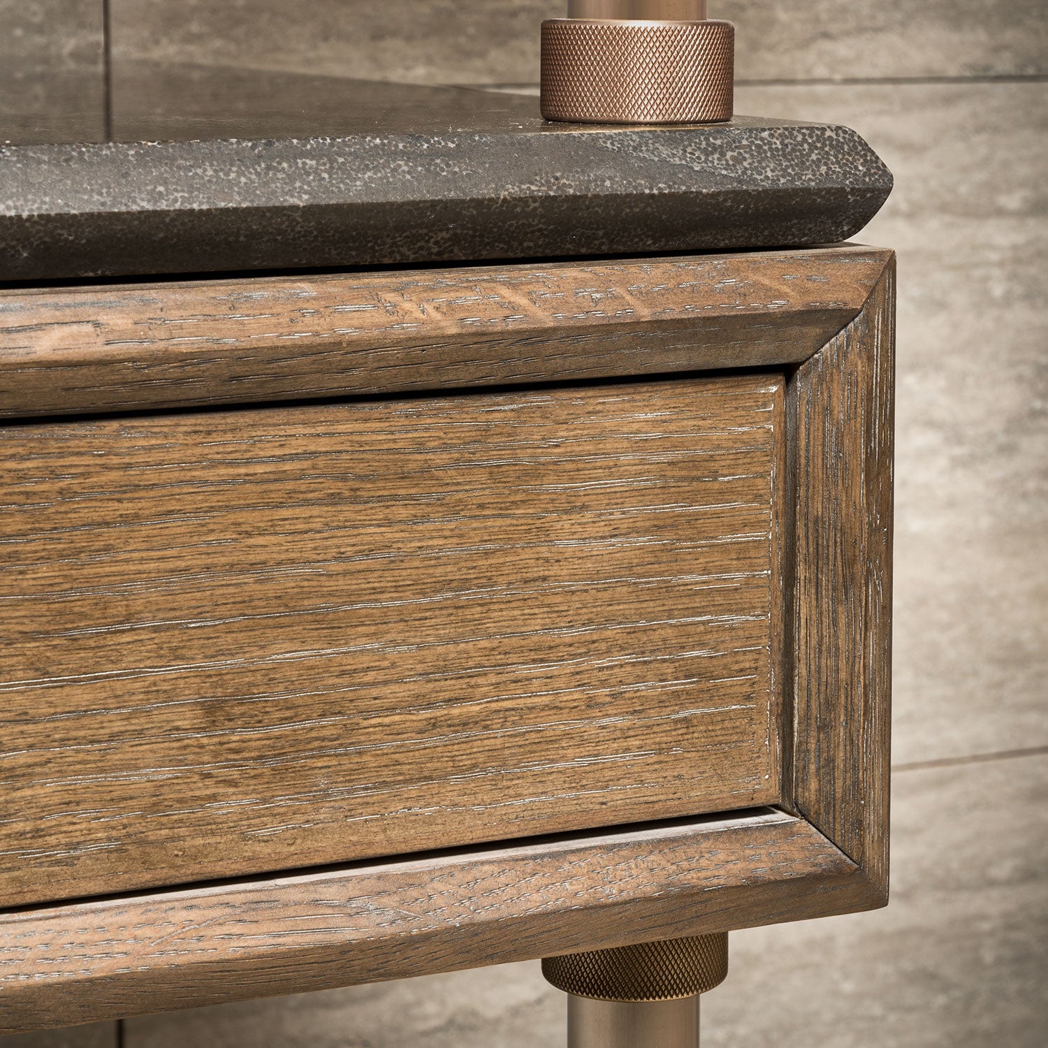 Terra Bath Sink with Elemental Classic Drawer Vanity & Storage