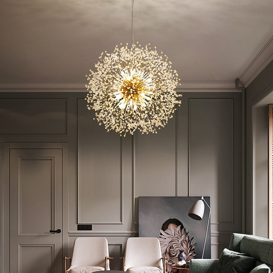 24'' Shrub Inspired LED Vintage Chandelier Pendant Light Hanging Lamp