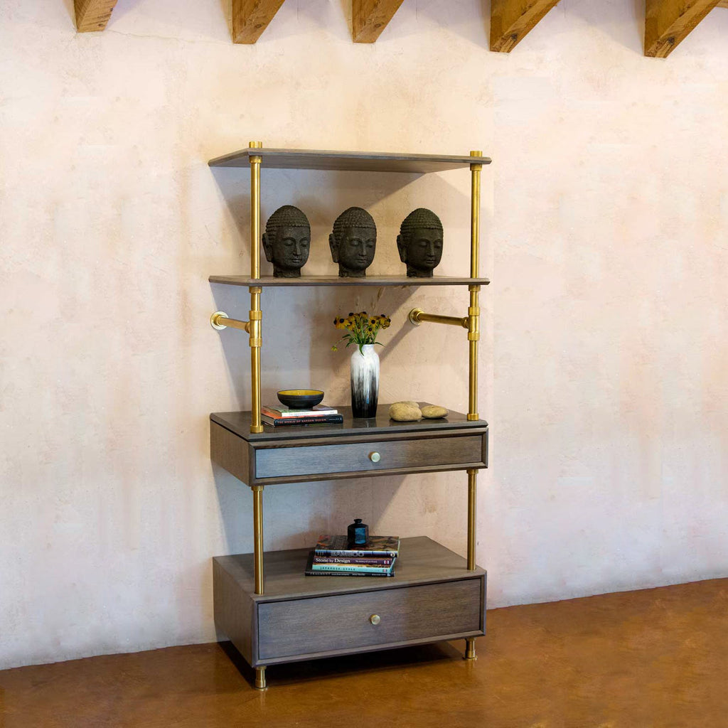 Elemental Classic Storage Set with Stone Shelf