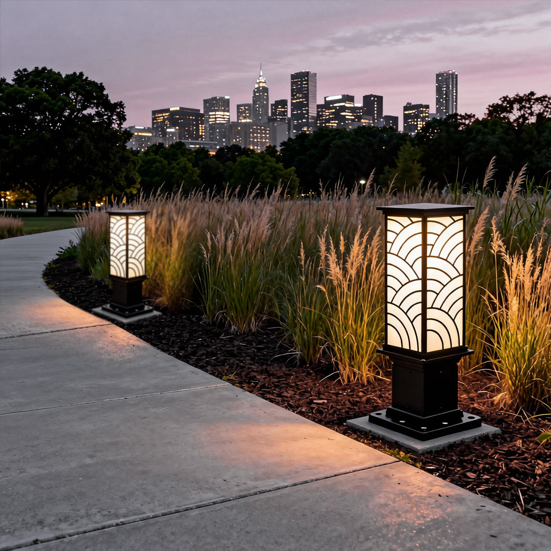 Exterior Bollard Light Outdoor Waterproof Lawn Lamp