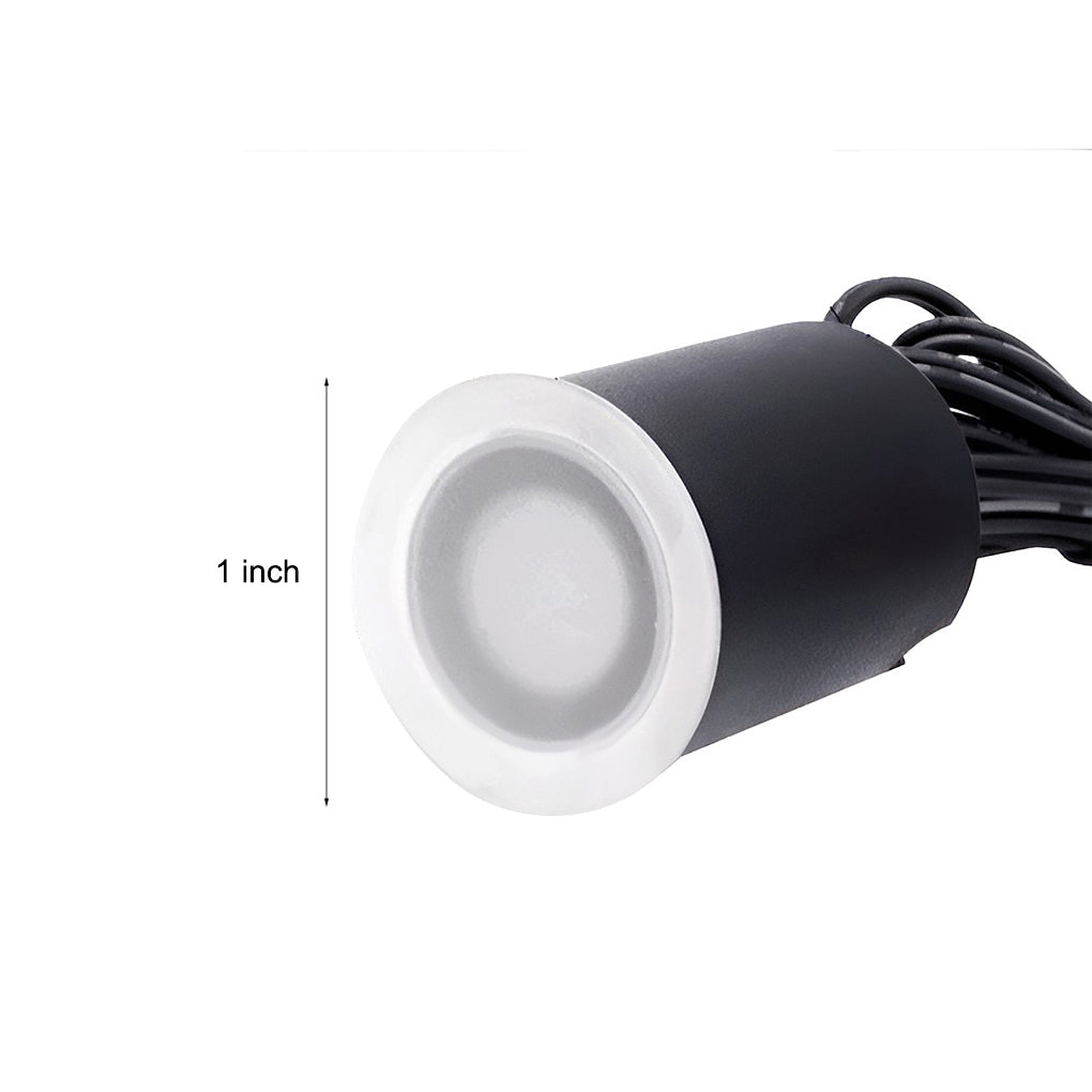 Eco-Friendly Radiance 8-Piece LED Solar Step Inground Lighting Set for Outdoor