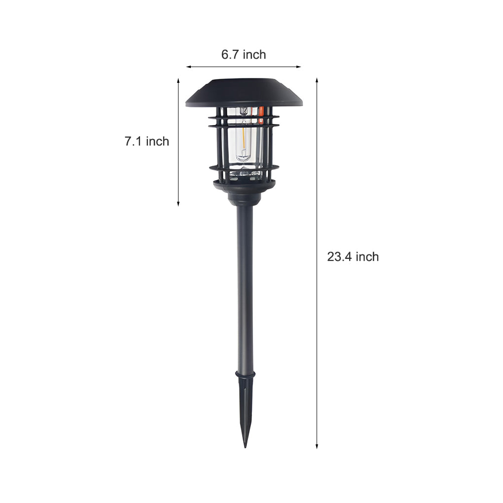 Durable Solar Outdoor Lights with Stainless Steel and Glass