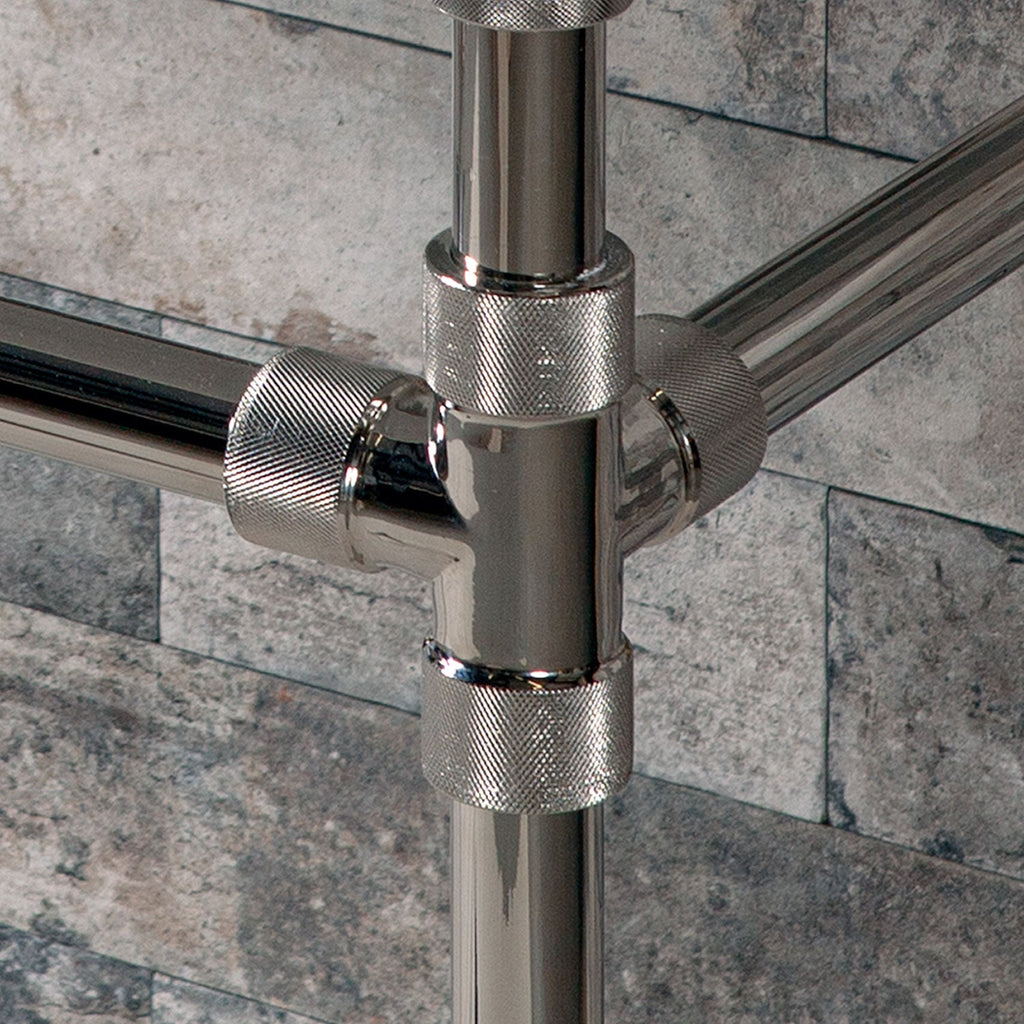 Terra Bath Sink paired with Elemental Classic Legs with Crossbar