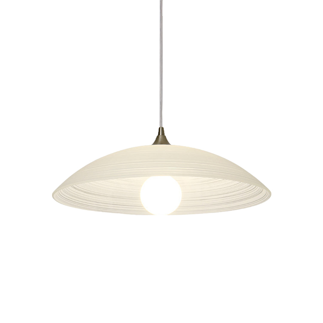 Japanese Style Pendant Light Retro Water Pattern Glass Light