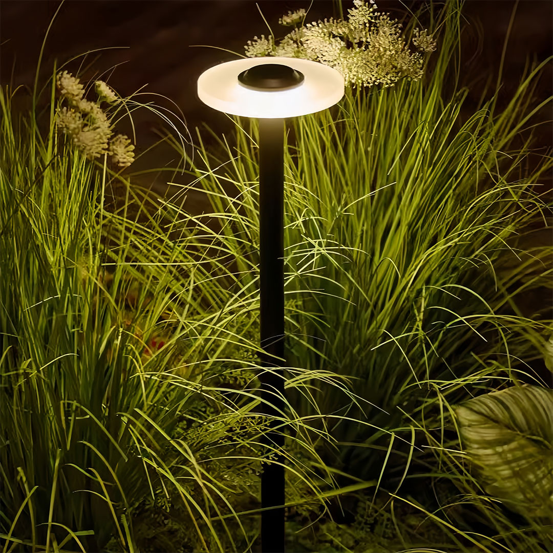 Outdoor Bollard Lights Minimalist Weatherproof LED Landscape Light