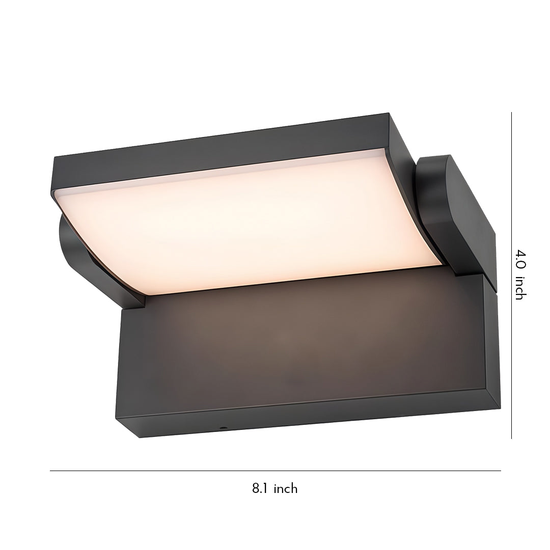 Adjustable Wall Light Outdoor Waterproof Minimalist Lamp