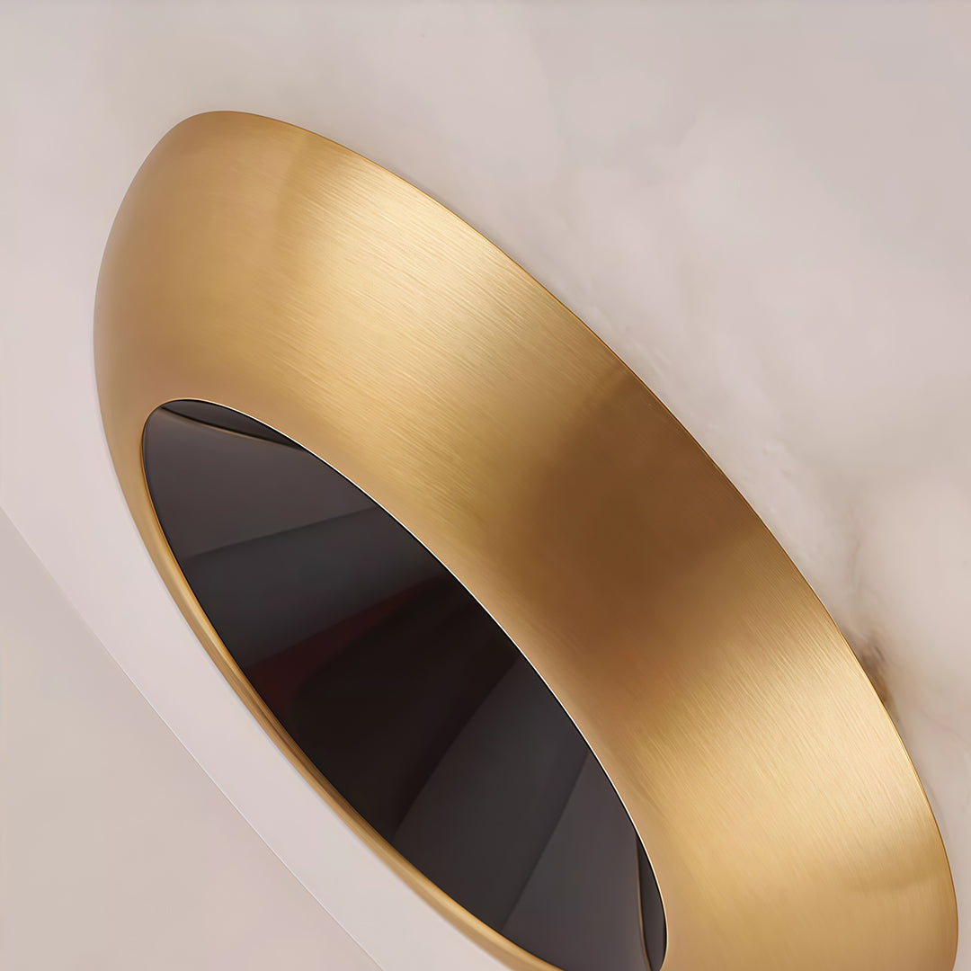 Modern LED Pendant Lights Minimalist Marble UFO Ceiling Light