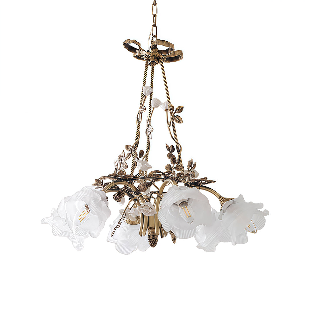 Modern Flower Chandelier Romantic Luxury Ceiling Light