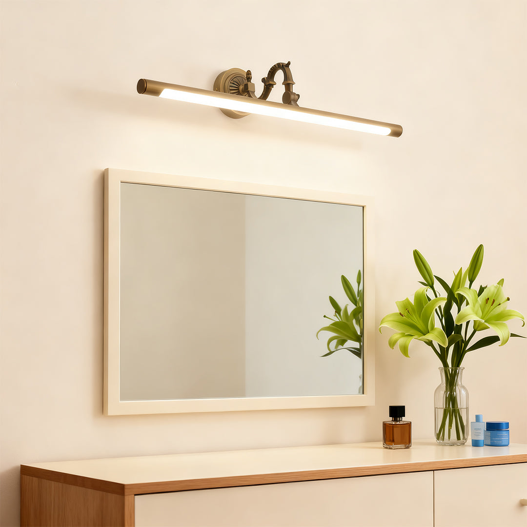 Bathroom LED Vanity Light Luxury Metal Acrylic Mirror Light