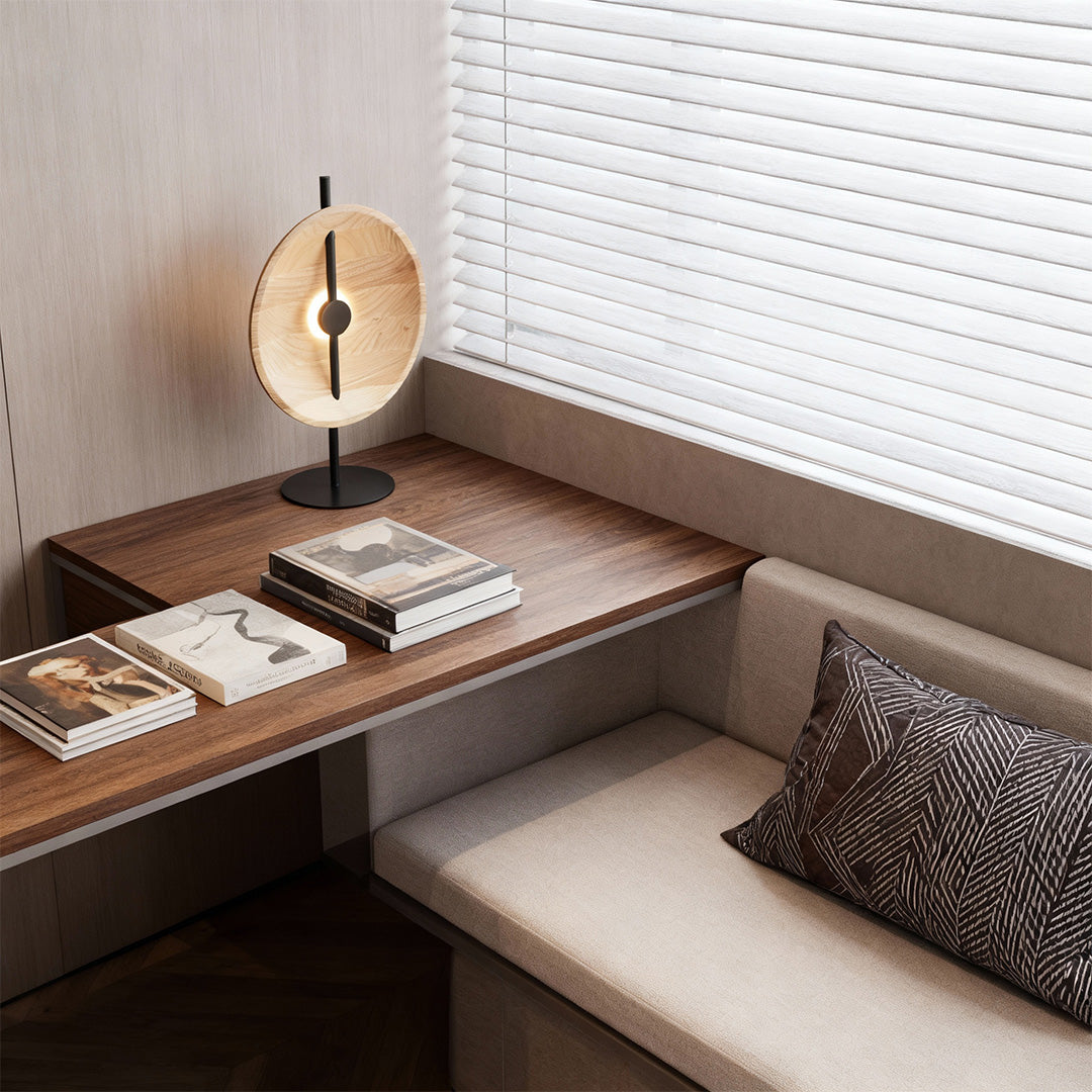 Wood Modern Table Lamp Modern Minimalist Artistic Lamp