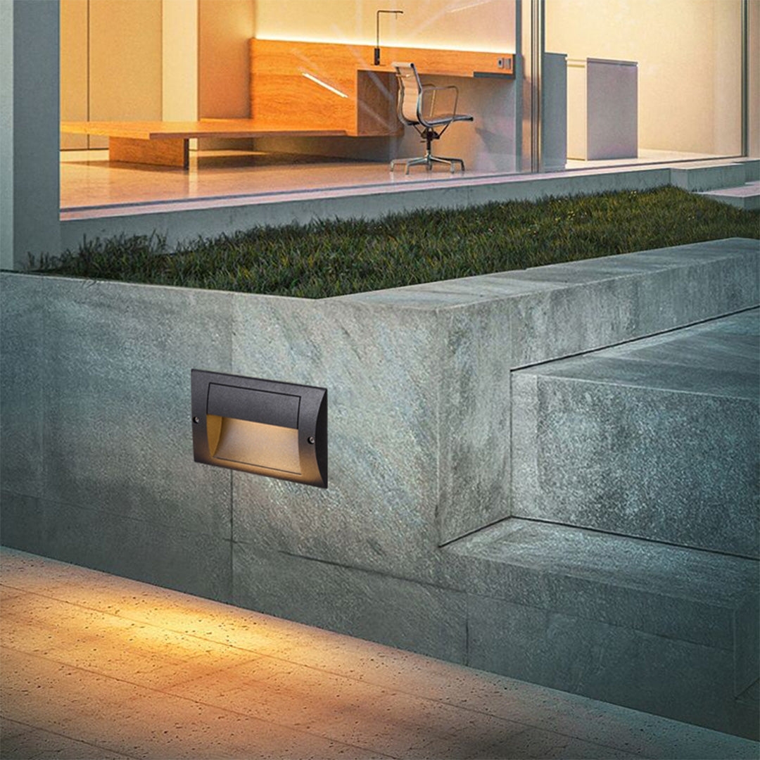 Embedded LED Step Lights Outdoor Minimalist