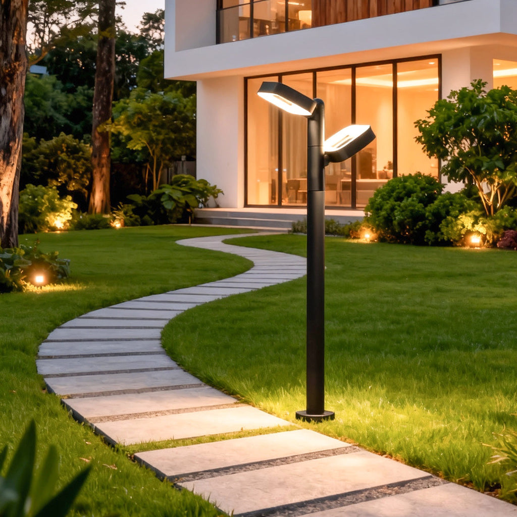 Black Path Light Outdoor Waterproof LED Landscape Light
