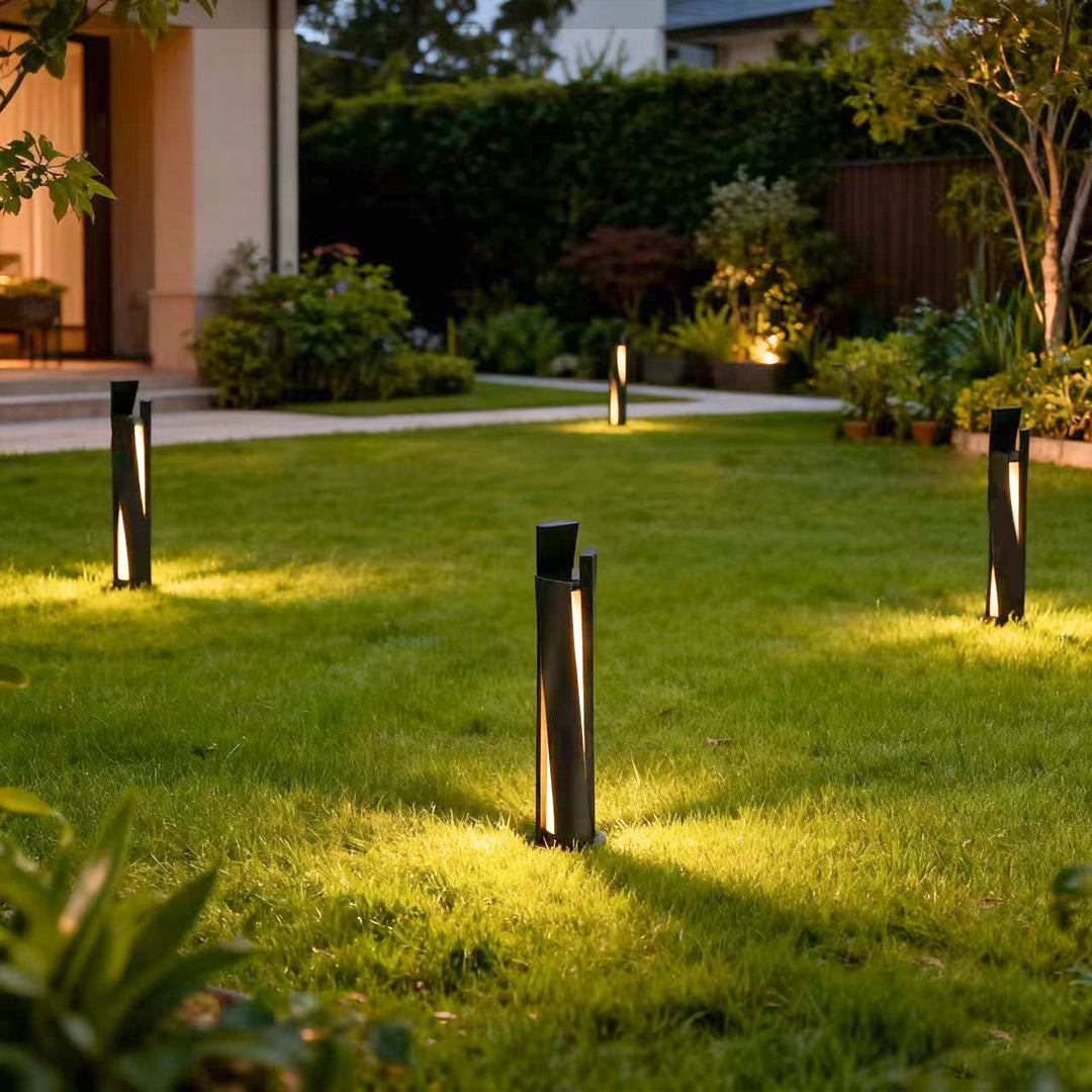 Bollard Lighting Fixtures Outdoor Waterproof Aluminum Light