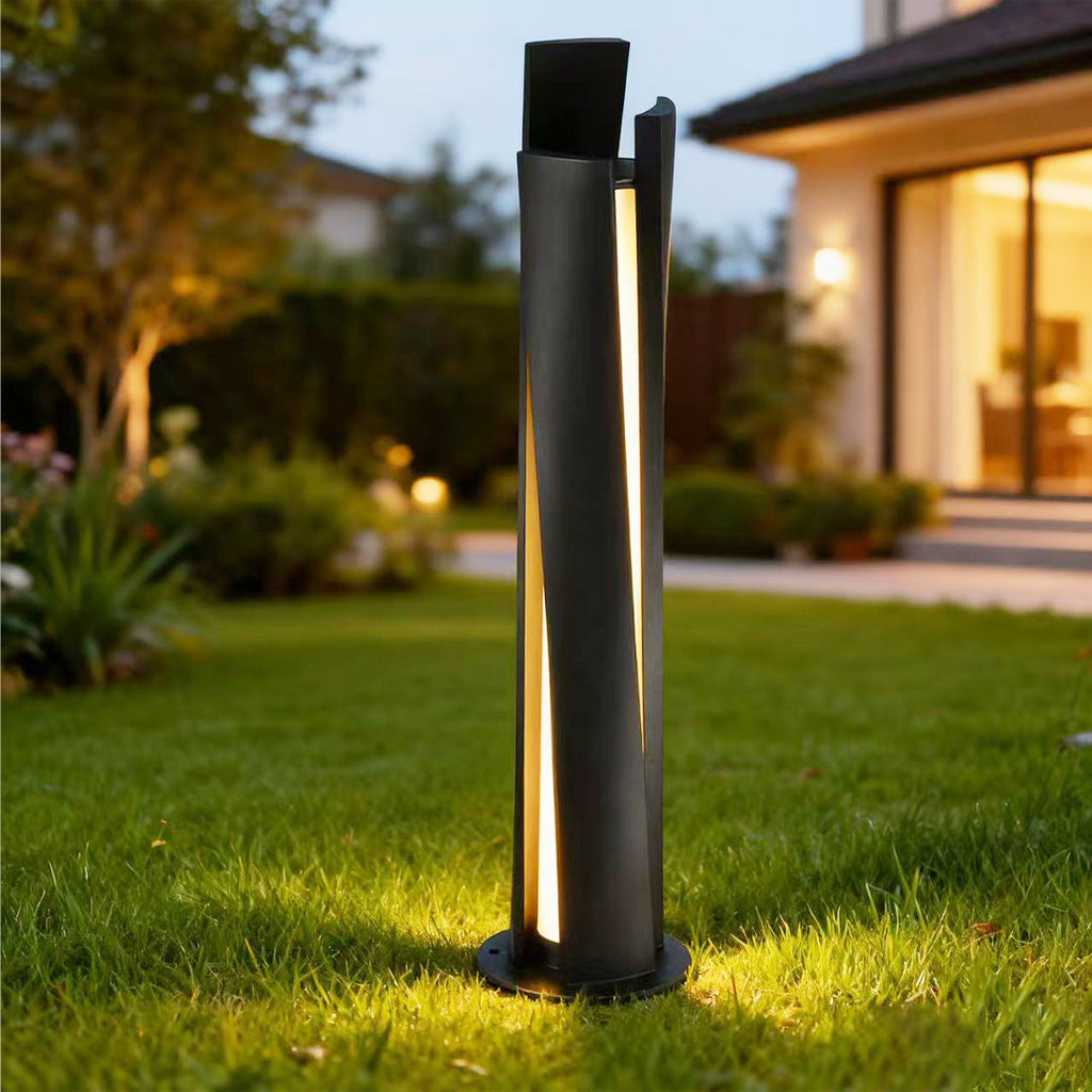 Bollard Lighting Fixtures Outdoor Waterproof Aluminum Light