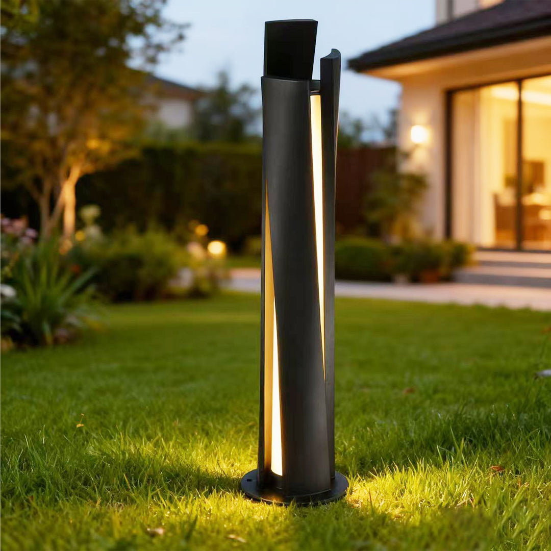 Bollard Lighting Fixtures Outdoor Waterproof Aluminum Light
