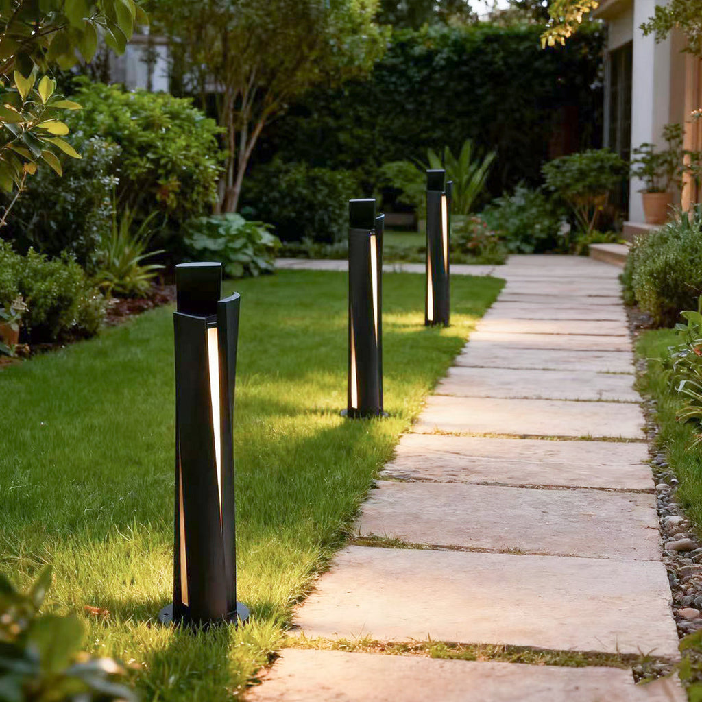 Bollard Lighting Fixtures Outdoor Waterproof Aluminum Light