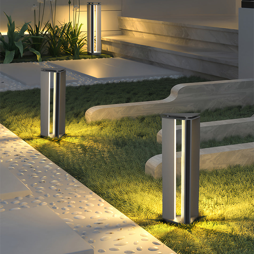 Bollard Outdoor Lights Minimalist Waterproof Ambient Lamp