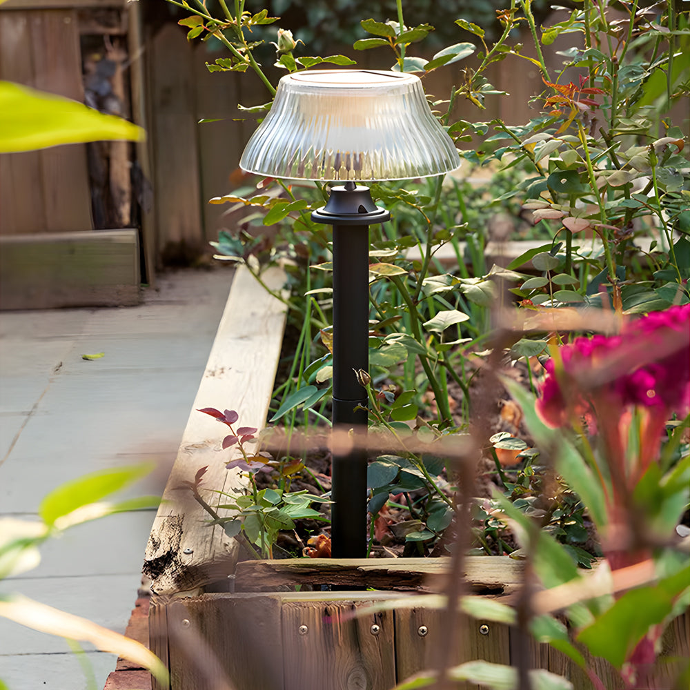 Lawn Stake Light  Solar-Powered  Waterproof Vintage-Style