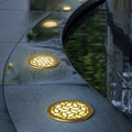 Fun Pattern Elegant LED Embedded Garden Step Lights