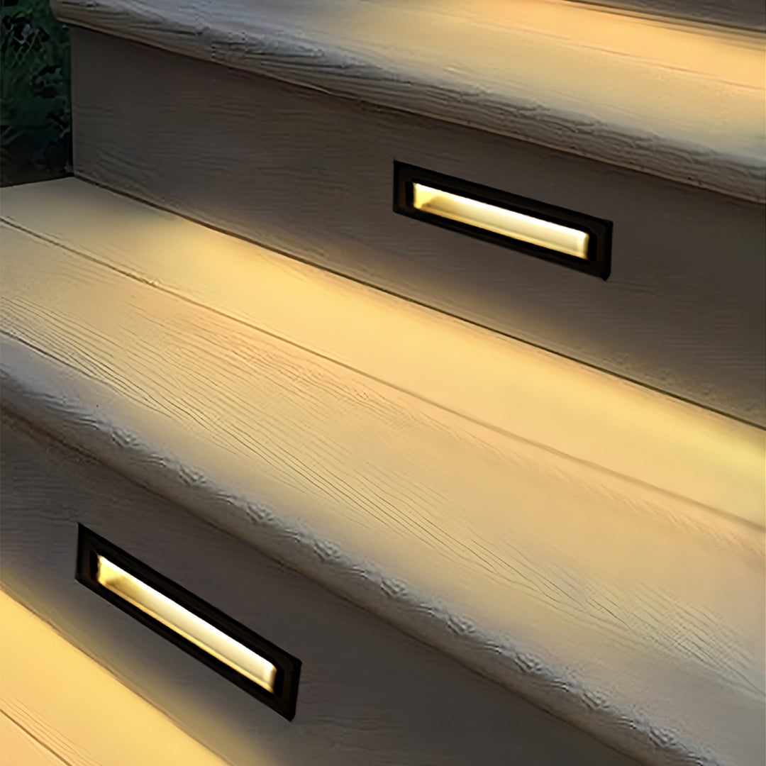 Deck Lights for Steps Modern Minimalist Embedded Outdoor Step Lights