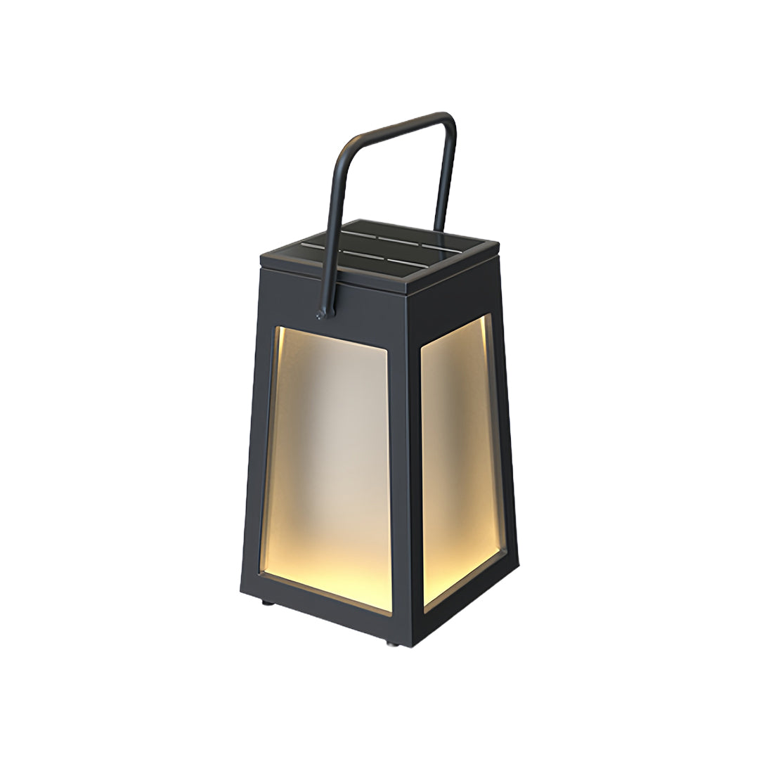 Camping Lantern Black Finish Waterproof Chic Light