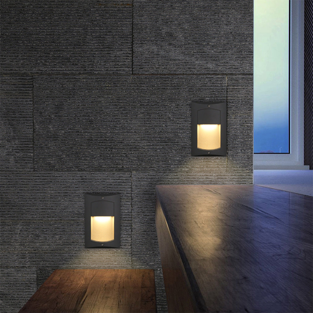 Embedded LED Step Lights Outdoor Minimalist