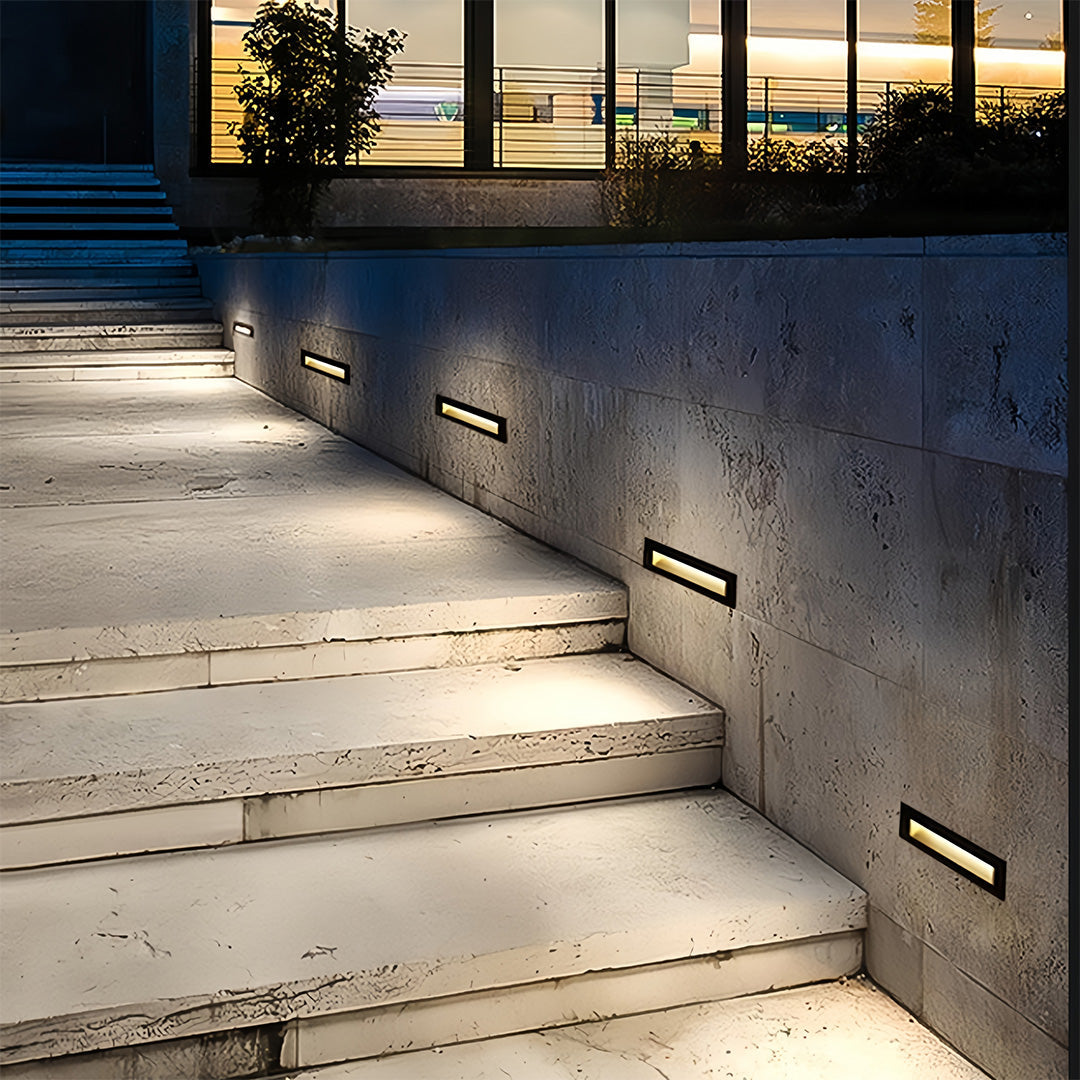 Deck Lights for Steps Modern Minimalist Embedded Outdoor Step Lights