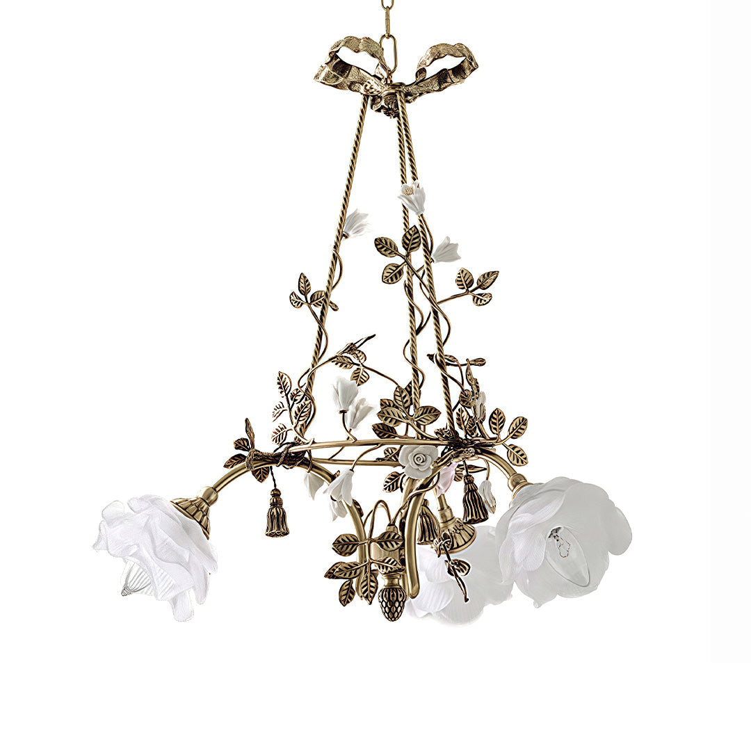 Modern Flower Chandelier Romantic Luxury Ceiling Light