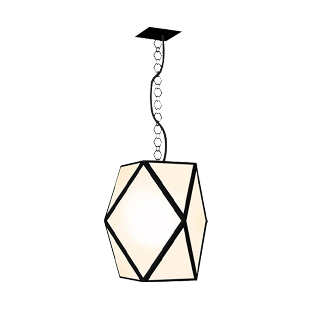 Contemporary Outdoor Pendant Lighting Pavilion Landscape Ceiling Light