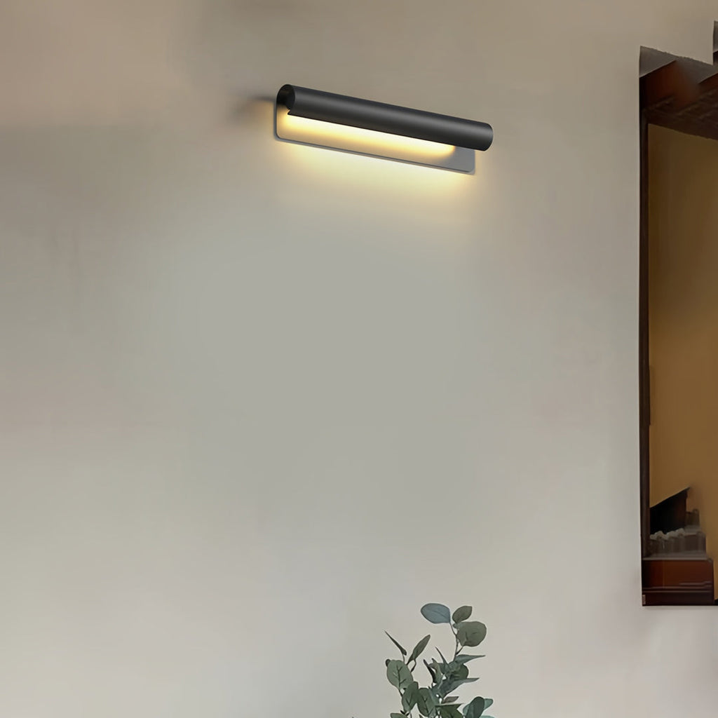 Copper Outdoor Sconce Waterproof Linear Decorative Light