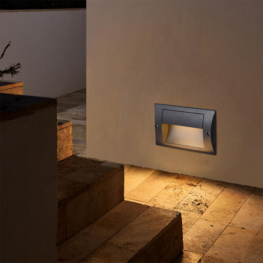 Embedded LED Step Lights Outdoor Minimalist