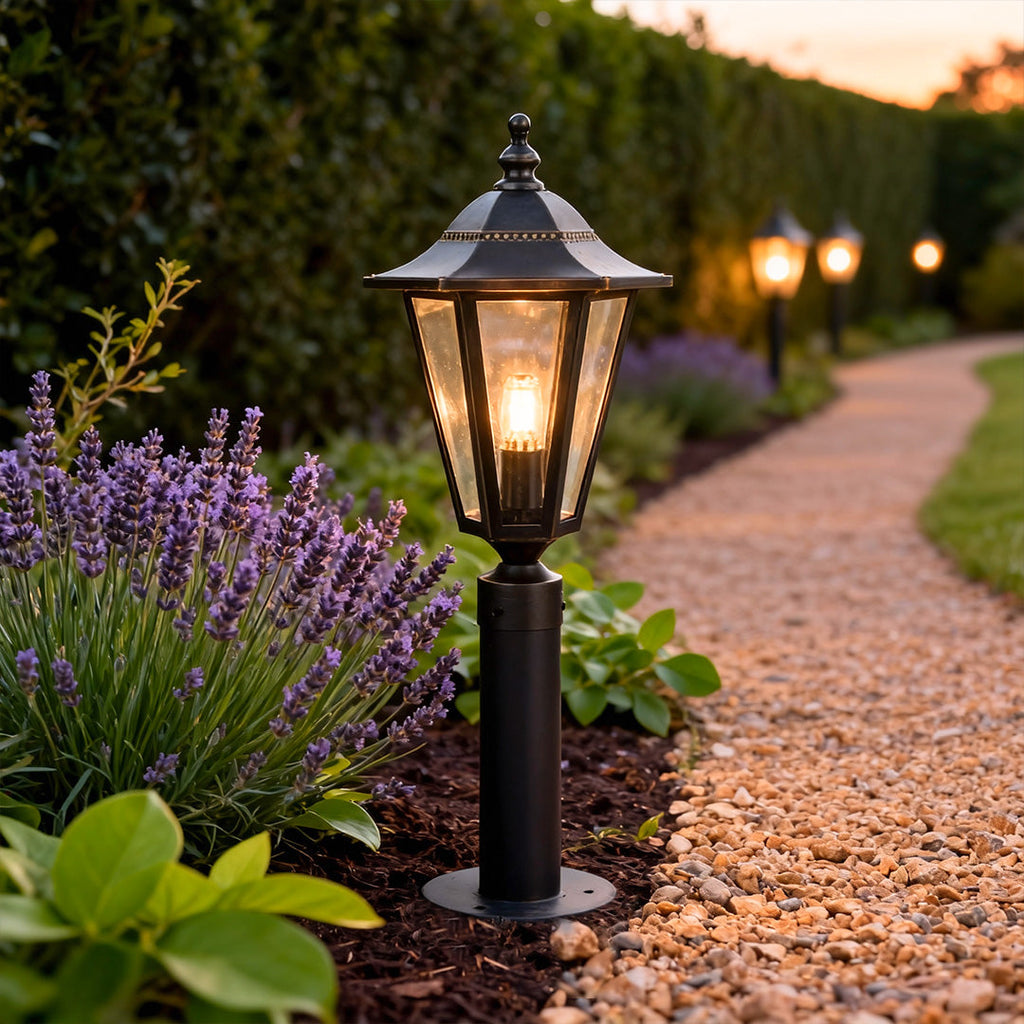 Copper Landscape Path Lights Outdoor LED Waterproof Black Light