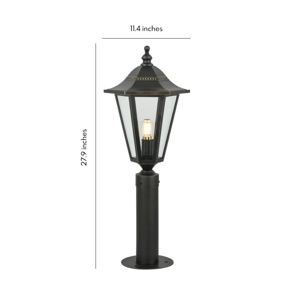 Copper Landscape Path Lights Outdoor LED Waterproof Black Light