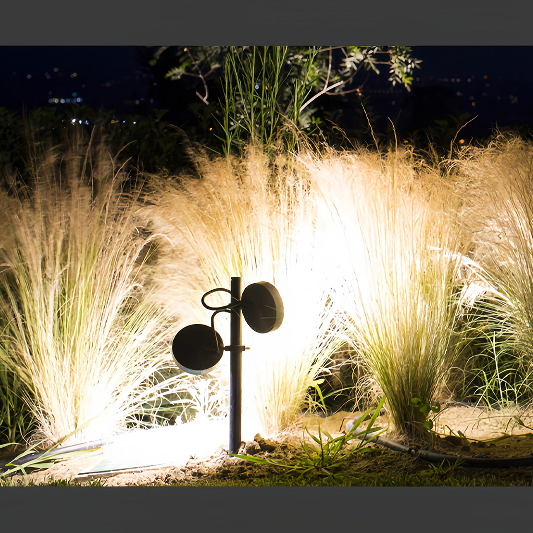 Pathway Landscape Lights Black Outdoor Lawn Lights
