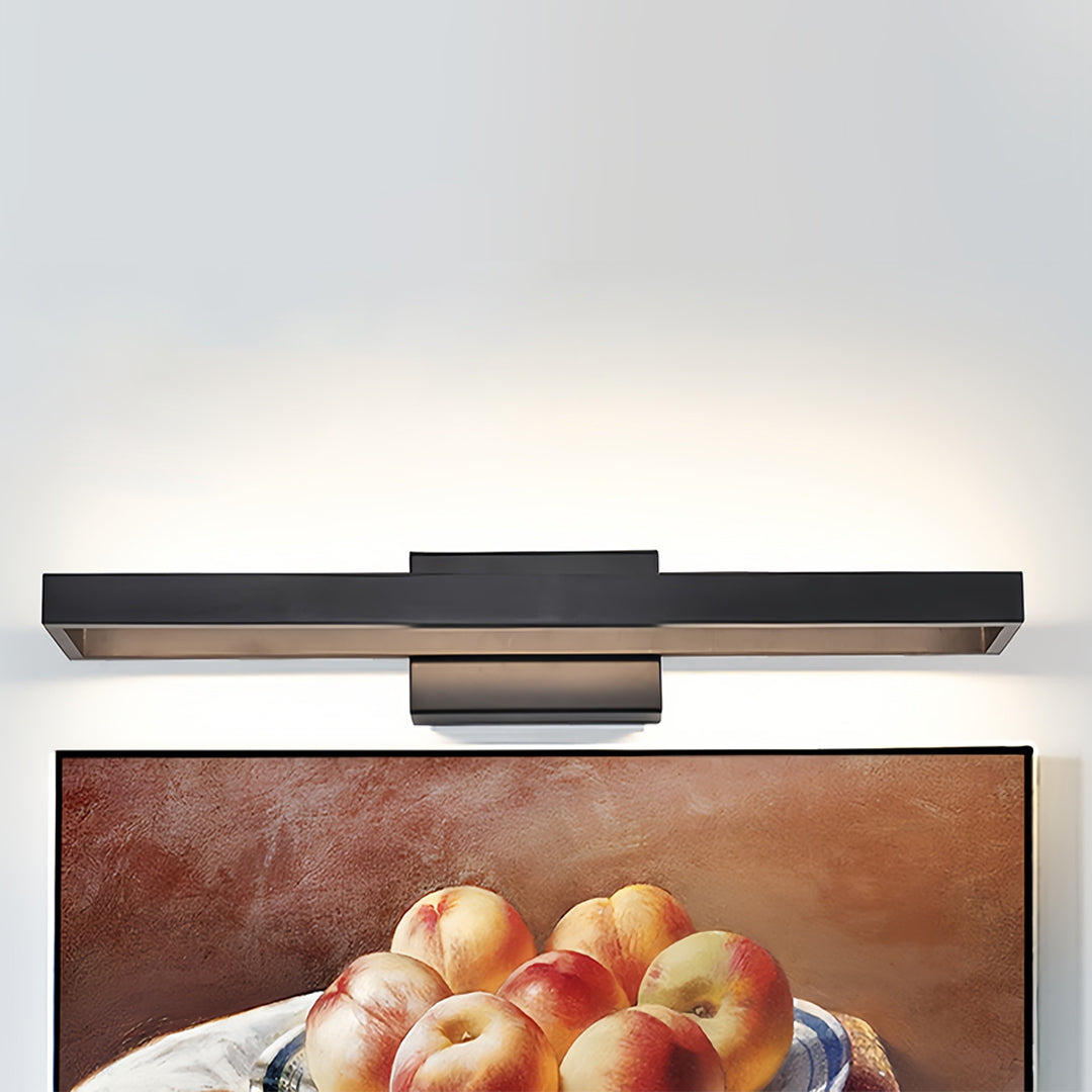 Black Vanity Bathroom Light Dimmable LED Modern Picture Wall Light