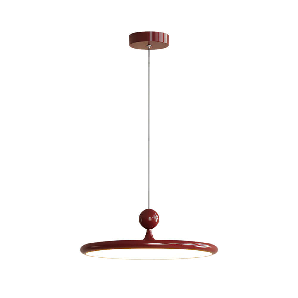 Flying Saucer Pendant Light French Acrylic UFO Disc Ceiling Light